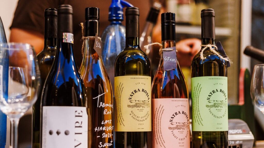 Vinuri românești. FOTO Produs în România