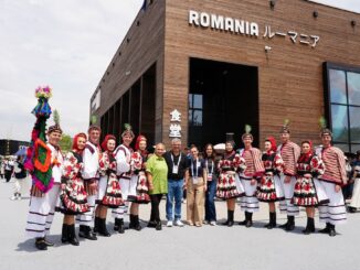 Pavilionul României de la Expo 2025 Osaka. FOTO MAE
