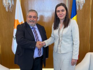 Ambasadorul Republicii Cipru în România, Pericles Demetriou Stivaros. FOTO MAE