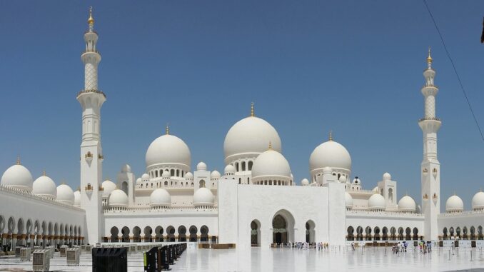 Moschee din Abu Dhabi. FOTO dbenthien