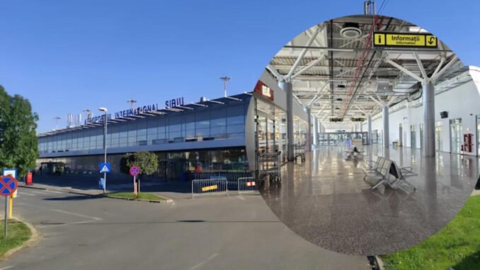 Aeroportul Sibiu. FOTO EPPO