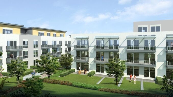 Clădire de apartamente. FOTO Peggy_Marco Clădire de apartamente. FOTO Peggy_Marco