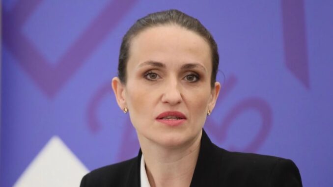 Ministrul afacerilor externe, Oana Țoiu. FOTO MAE