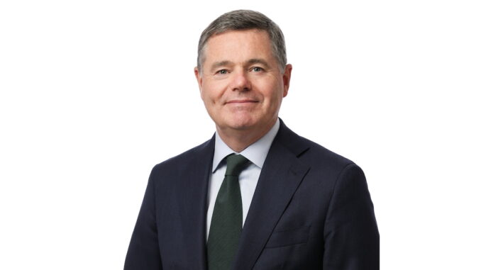 Paschal Donohoe, președintele Eurogroup. FOTO Eurogroup