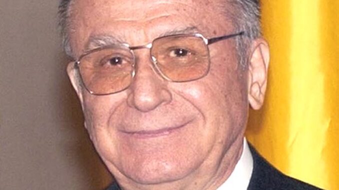 Ion Iliescu, fostul președinte al României. FOTO Wikipedia