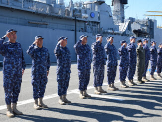 Marinari militari. FOTO FNR