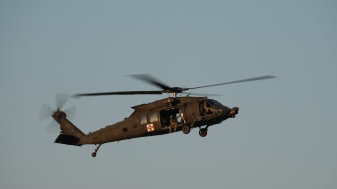 Elicopter Black Hawk. FOTO Ovidiu Oprea