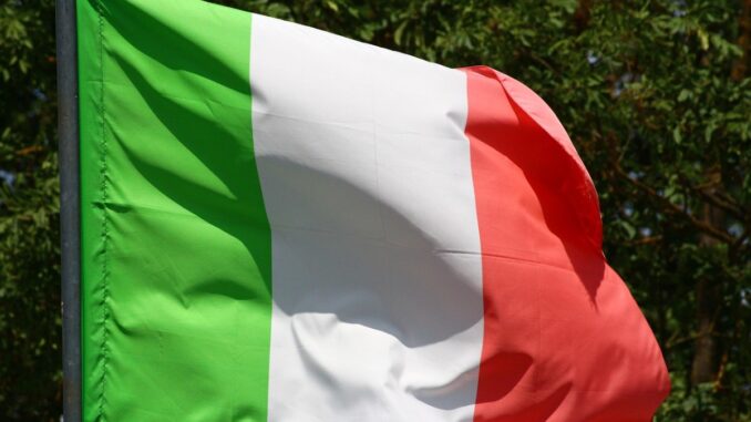 Drapelul italian. FOTO frizio