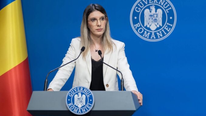 Diana Buzoianu, ministrul Mediului. FOTO DB