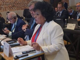 Mariana Gâju, primarul comunei constănțene Cumpăna. FOTO Facebook MG