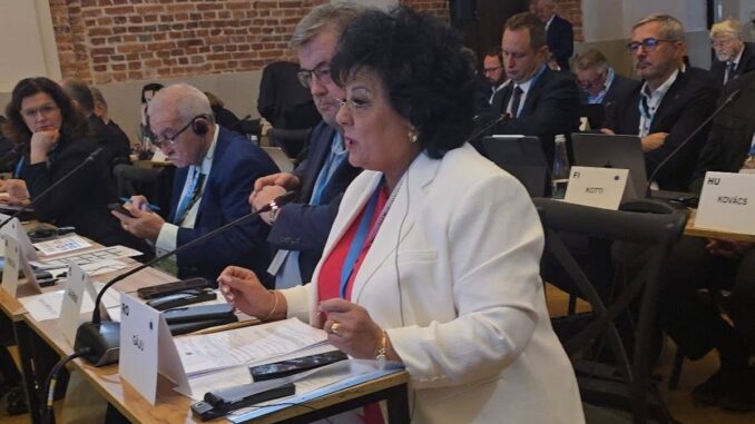 Mariana Gâju, primarul comunei constănțene Cumpăna. FOTO Facebook MG