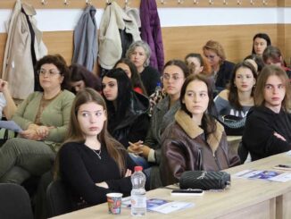 Studenți ucraineni la Universitatea Ovidius Constanța. FOTO UOC