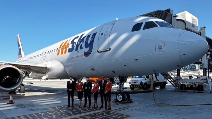 Aeronavă HiSky. FOTO HiSky Aeronavă HiSky. FOTO HiSky