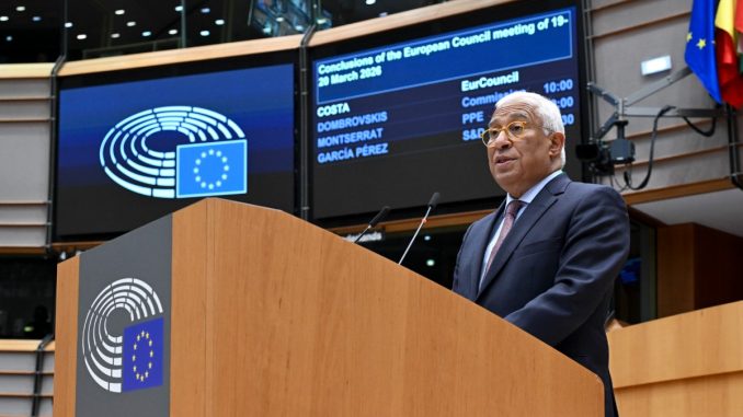 António Costa, președintele Consiliului European. FOTO European Union