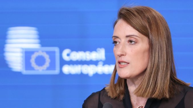 Roberta Metsola, președintele Parlamentului European. FOTO European Union Roberta Metsola, președintele Parlamentului European. FOTO European Union