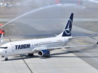 Aeronavă TAROM. FOTO TAROM